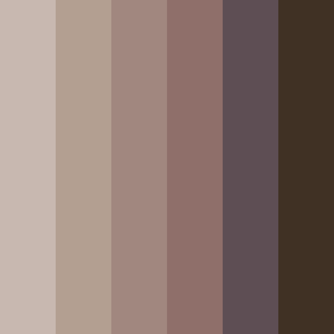 Download dark brown color palette PNG image (square)