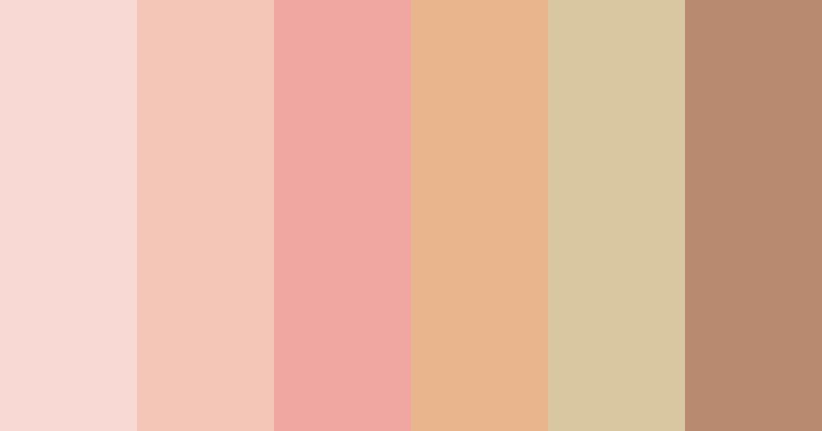 Download blushing sands color palette PNG image (landscape)