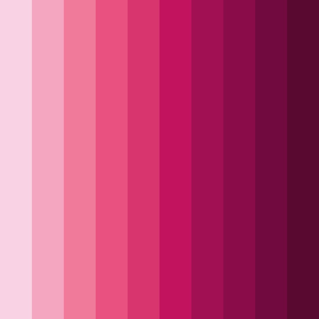 Download blossom twilight color palette PNG image (square)