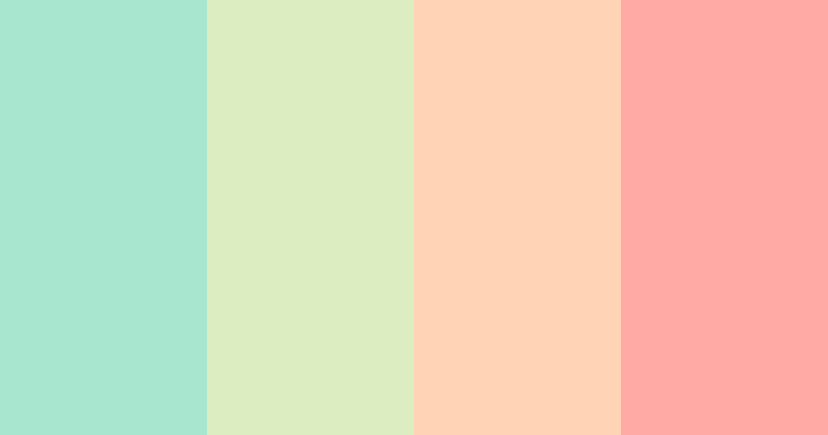 Download garden serenity color palette PNG image (landscape)