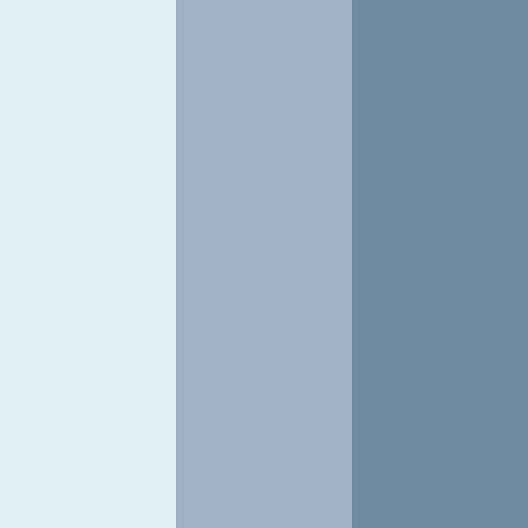 Download misty blue whisper color palette PNG image (square)