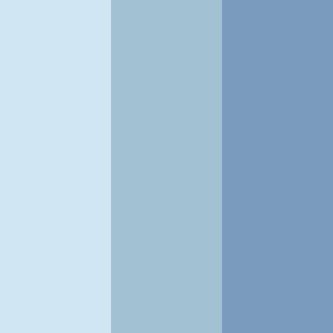 Download muted blue color palette PNG image (square)