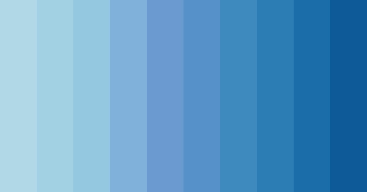 Download mist blue serenade color palette PNG image (landscape)