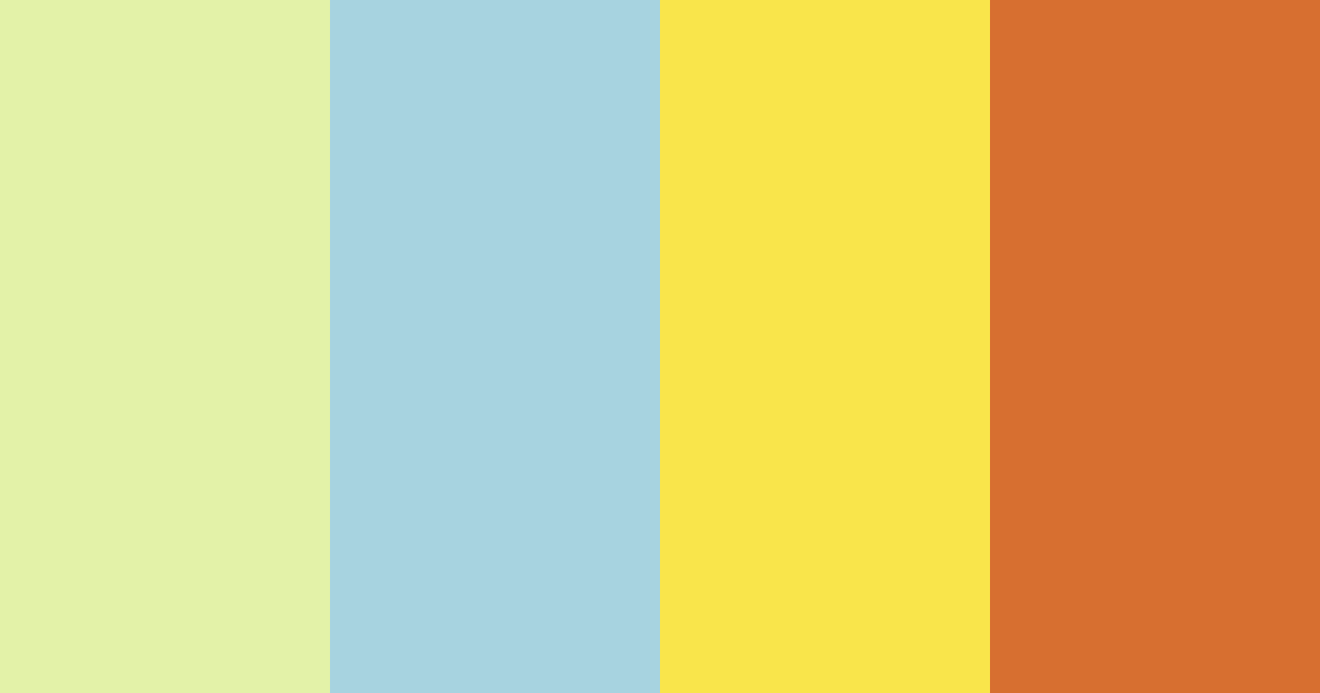 Download shades of green and blue color palette PNG image (landscape)