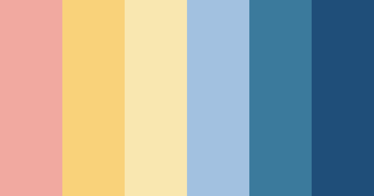 Download sunset serenity color palette PNG image (landscape)