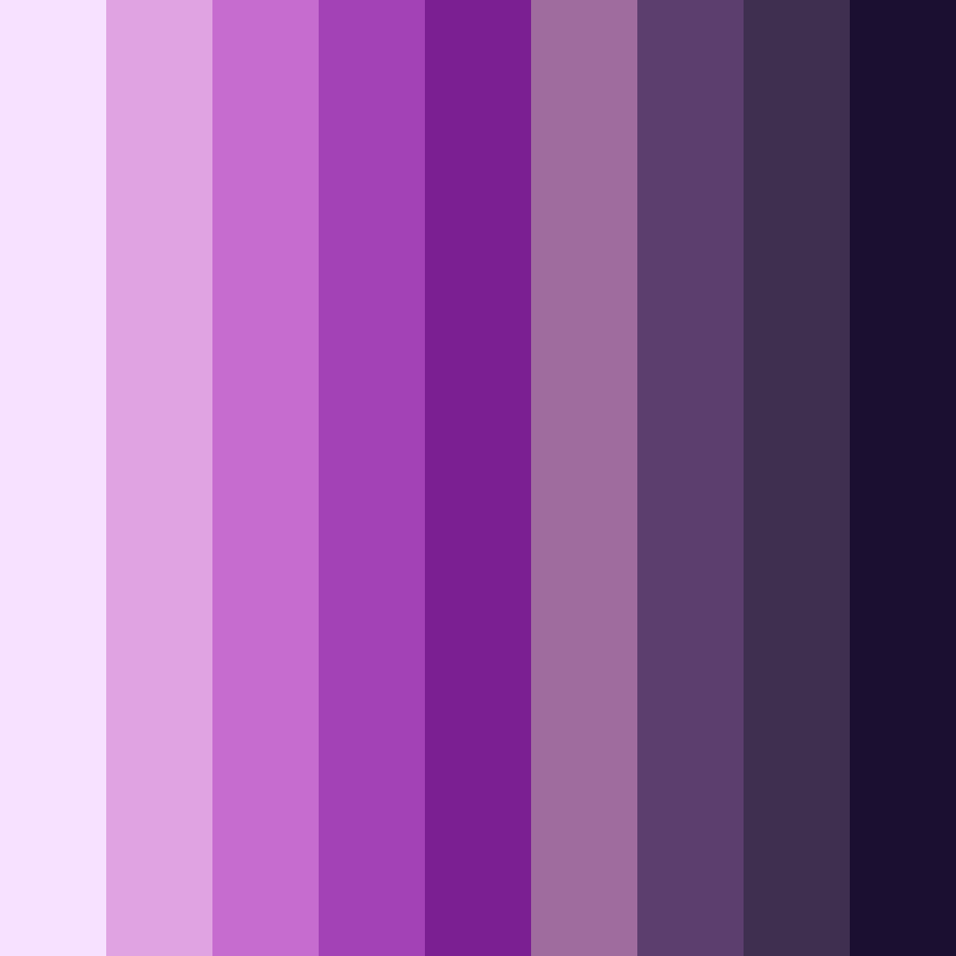 Download enchanted elegance color palette PNG image (square)