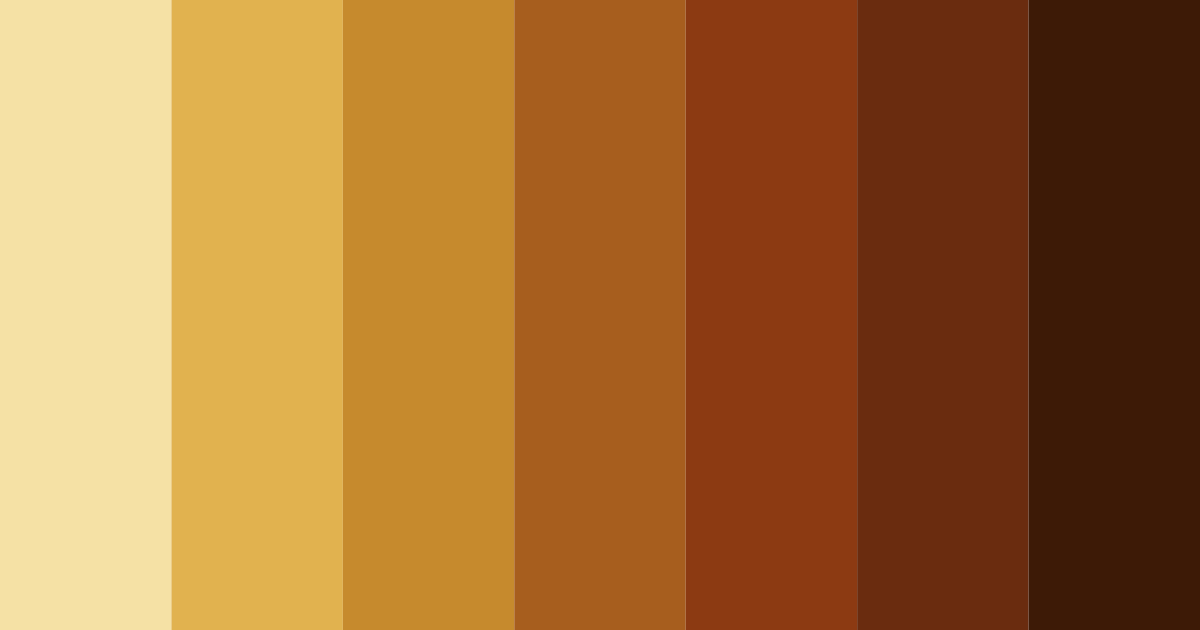 Download golden desert color palette PNG image (landscape)