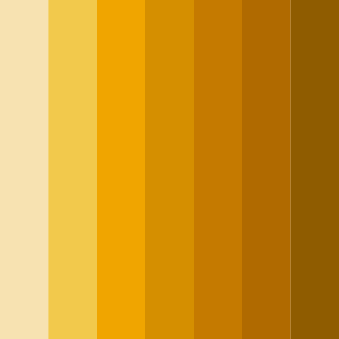 Download regal sunrise color palette PNG image (square)