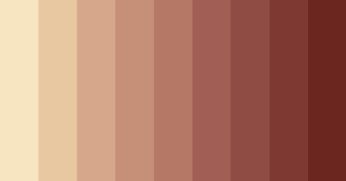 Download brown coffee color palette PNG image (landscape)