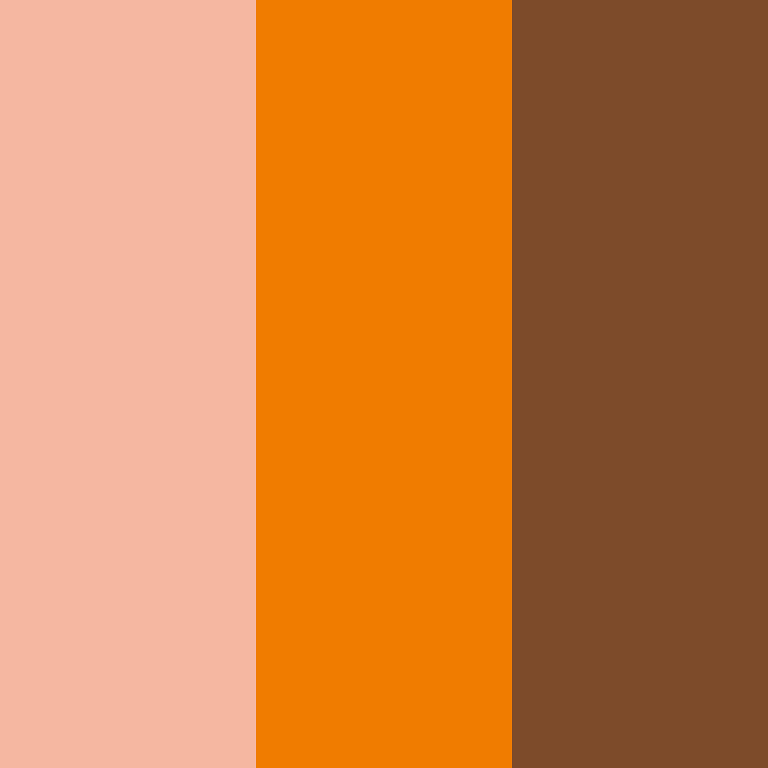 Download crafted warmth color palette PNG image (square)
