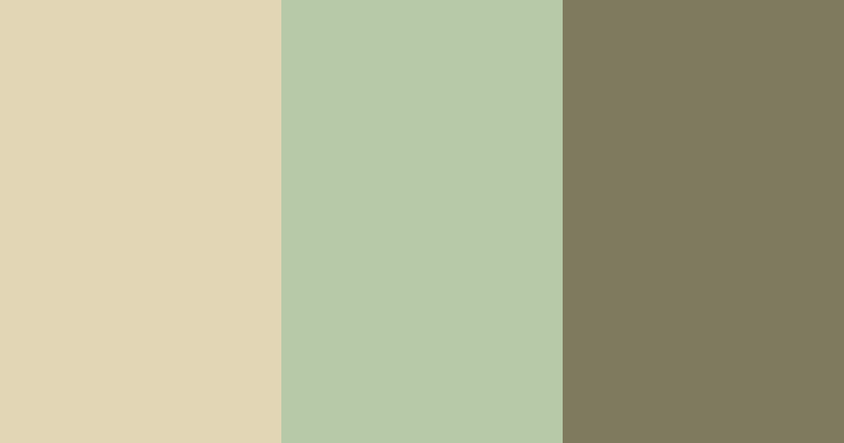Download sage whisper gold color palette PNG image (landscape)