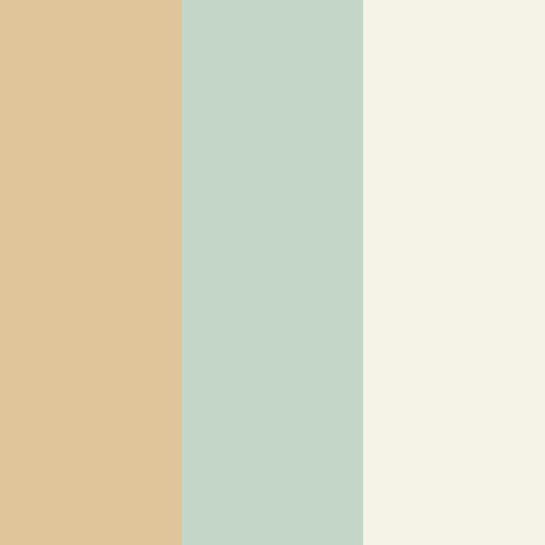 Download whispers of sage and gold color palette PNG image (square)