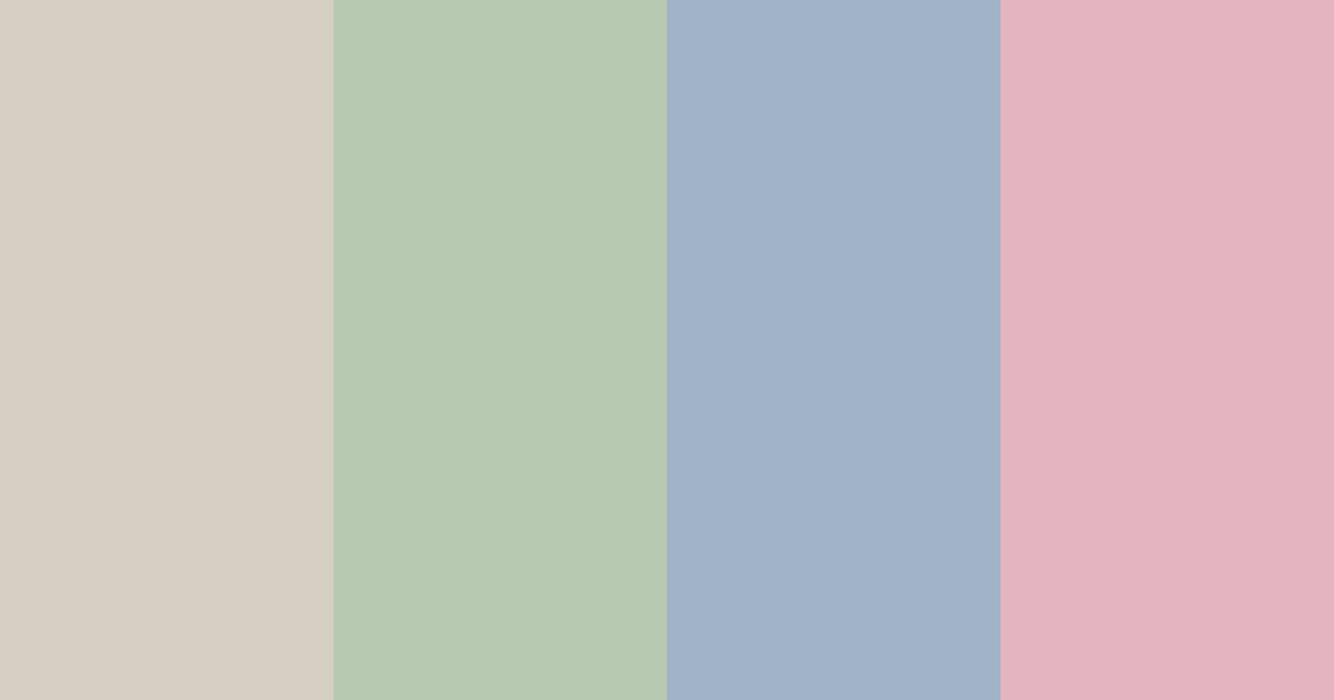 Download serene forest whisper color palette PNG image (landscape)