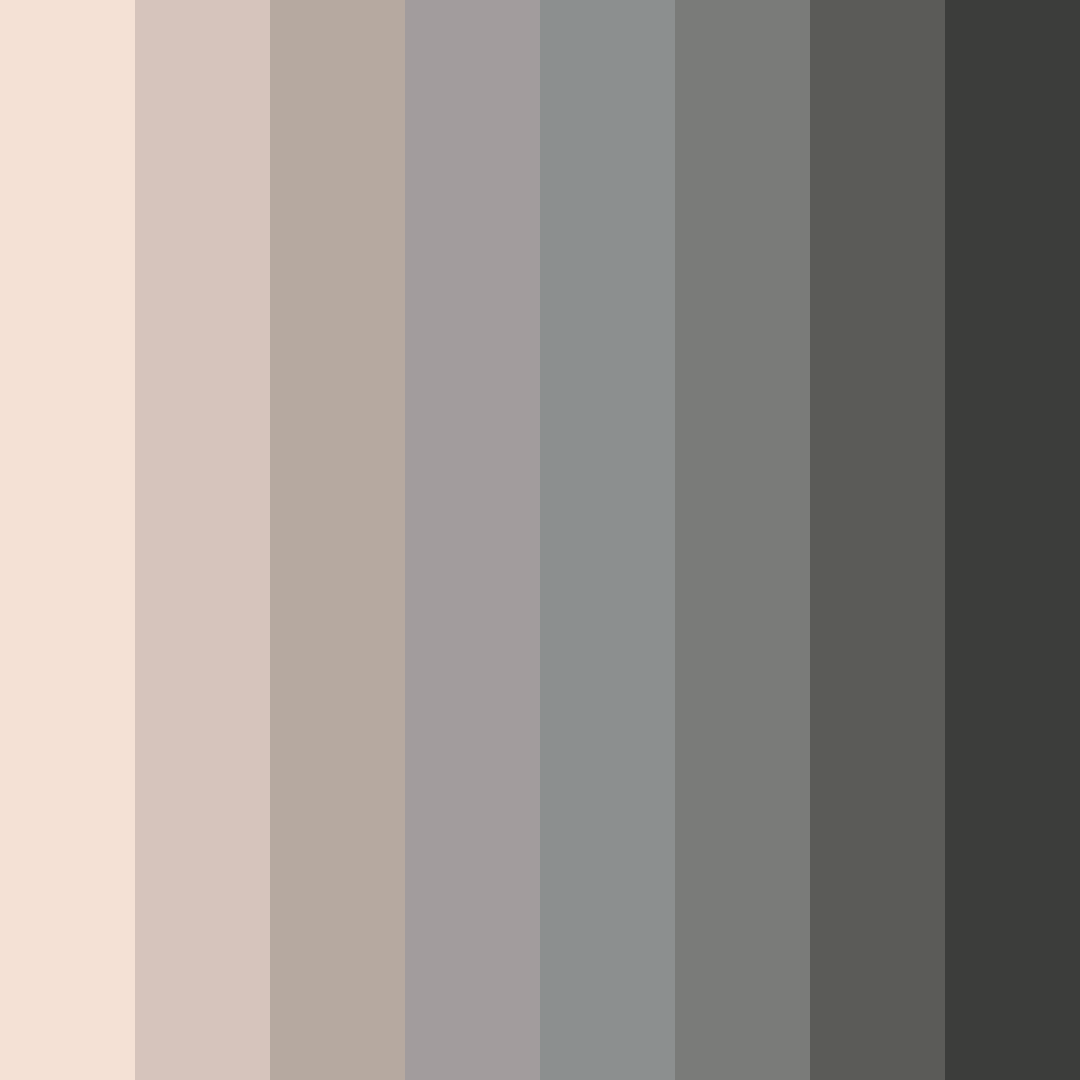 Download muted neutrals color palette PNG image (square)