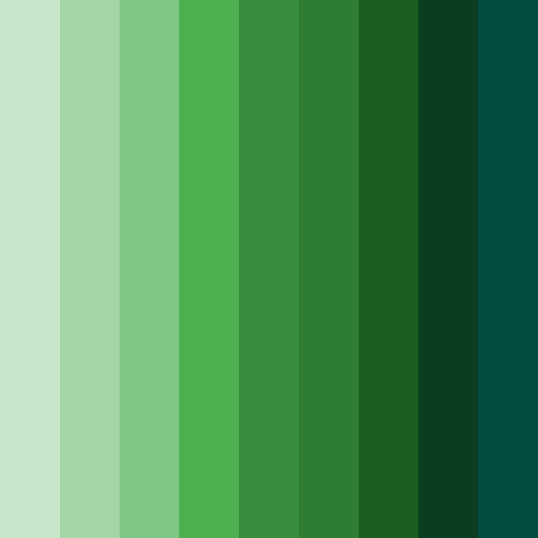 Download ethereal woodland color palette PNG image (square)