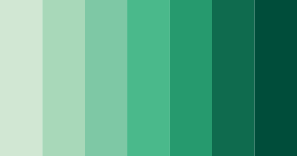 Download whispers of the evergreen color palette PNG image (landscape)