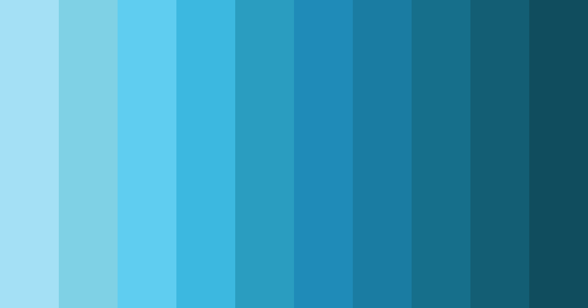 Download ocean serenity color palette PNG image (landscape)
