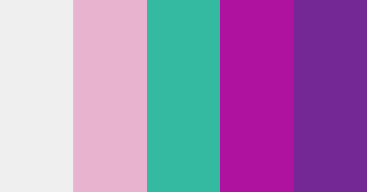 Download pink oasis color palette PNG image (landscape)