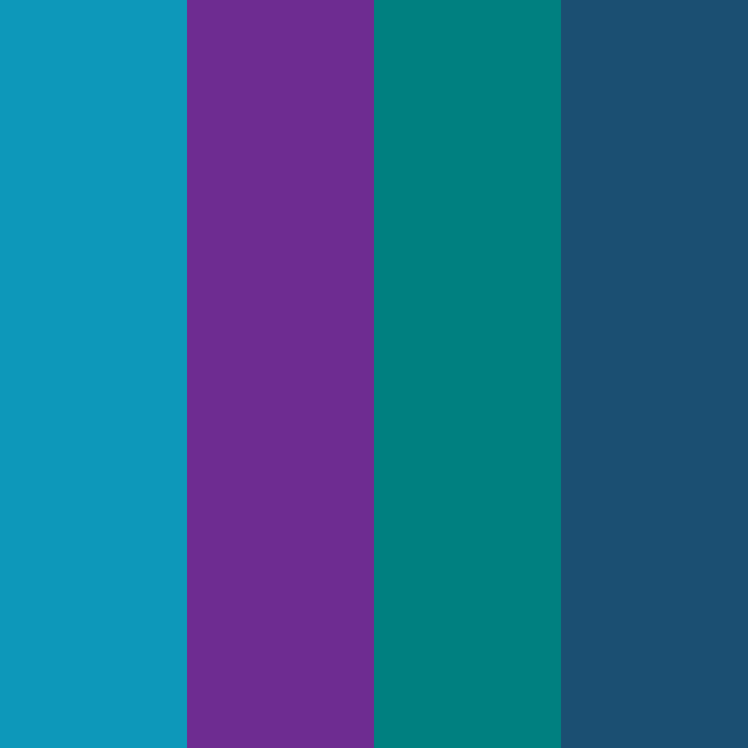 Download ocean twilight color palette PNG image (square)