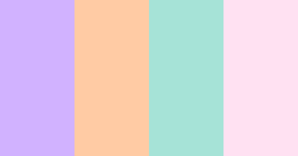 Download lavender sunrise color palette PNG image (landscape)