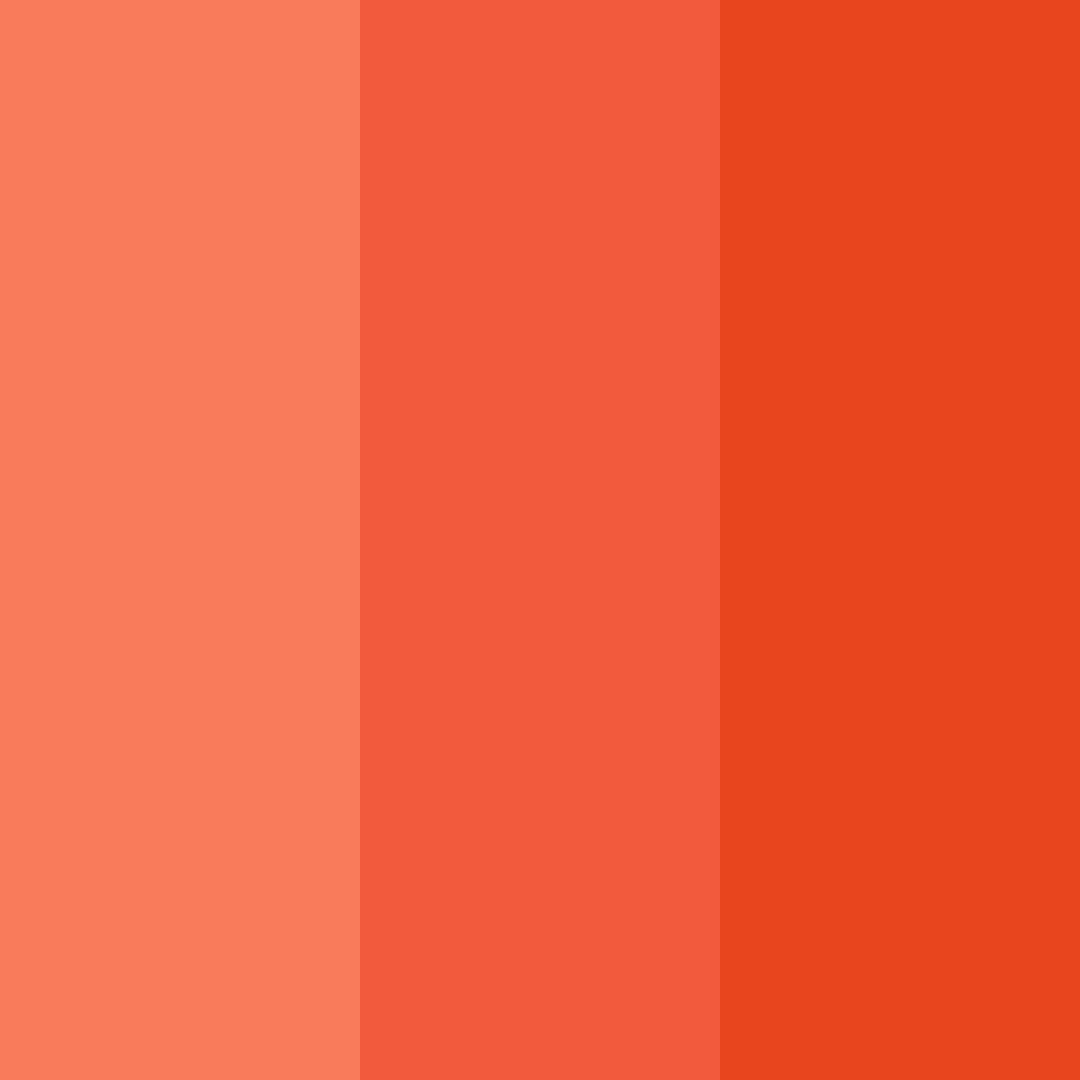 Download fiery sunset color palette PNG image (square)