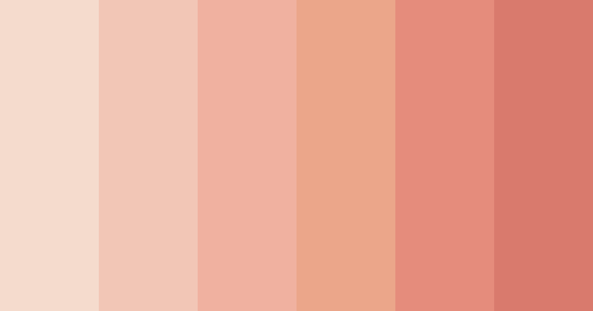 Download sunset blooms color palette PNG image (landscape)