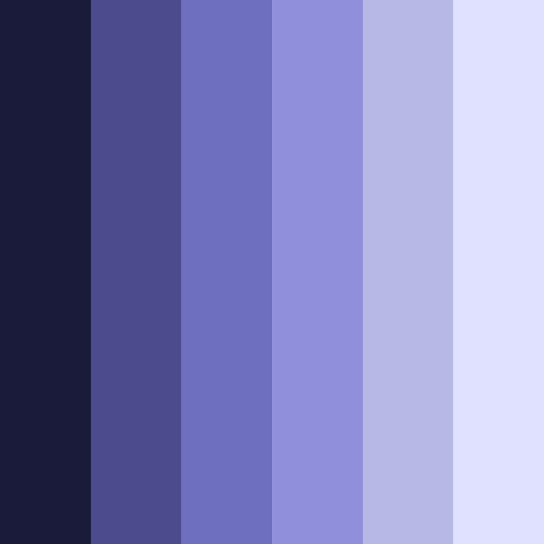 Download celestial twilight color palette PNG image (square)