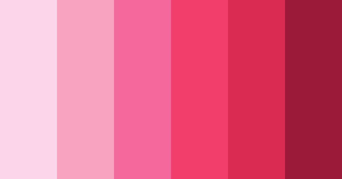 Download pink sugar color palette PNG image (landscape)