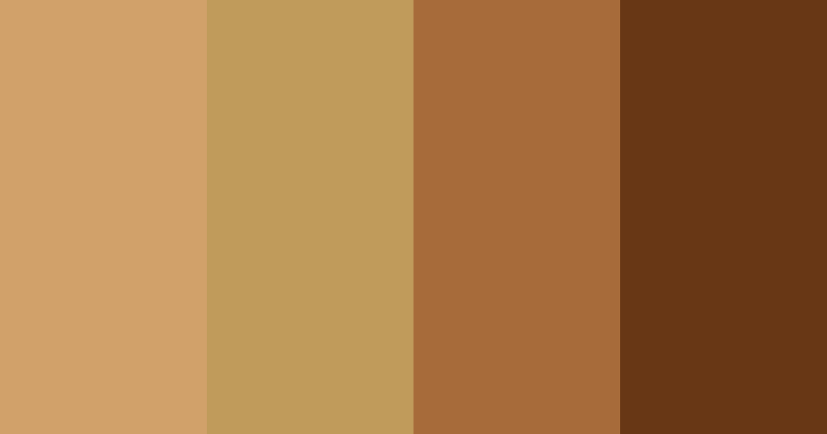 Download rich brown color palette PNG image (landscape)
