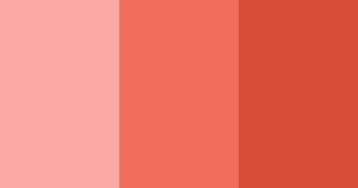 Download coral sunset color palette PNG image (landscape)