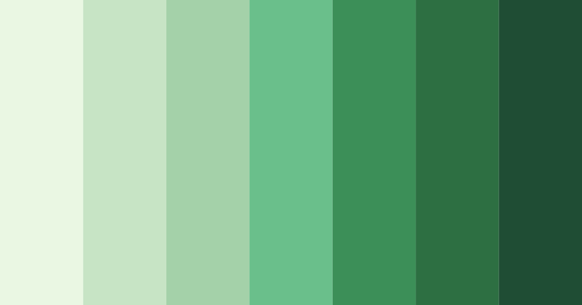 Download verdant serenity color palette PNG image (landscape)