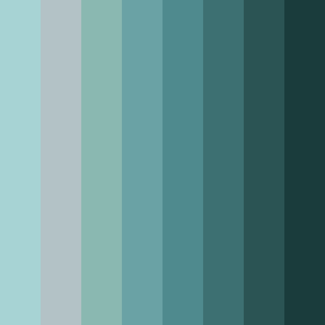 Download teal gray color palette PNG image (square)
