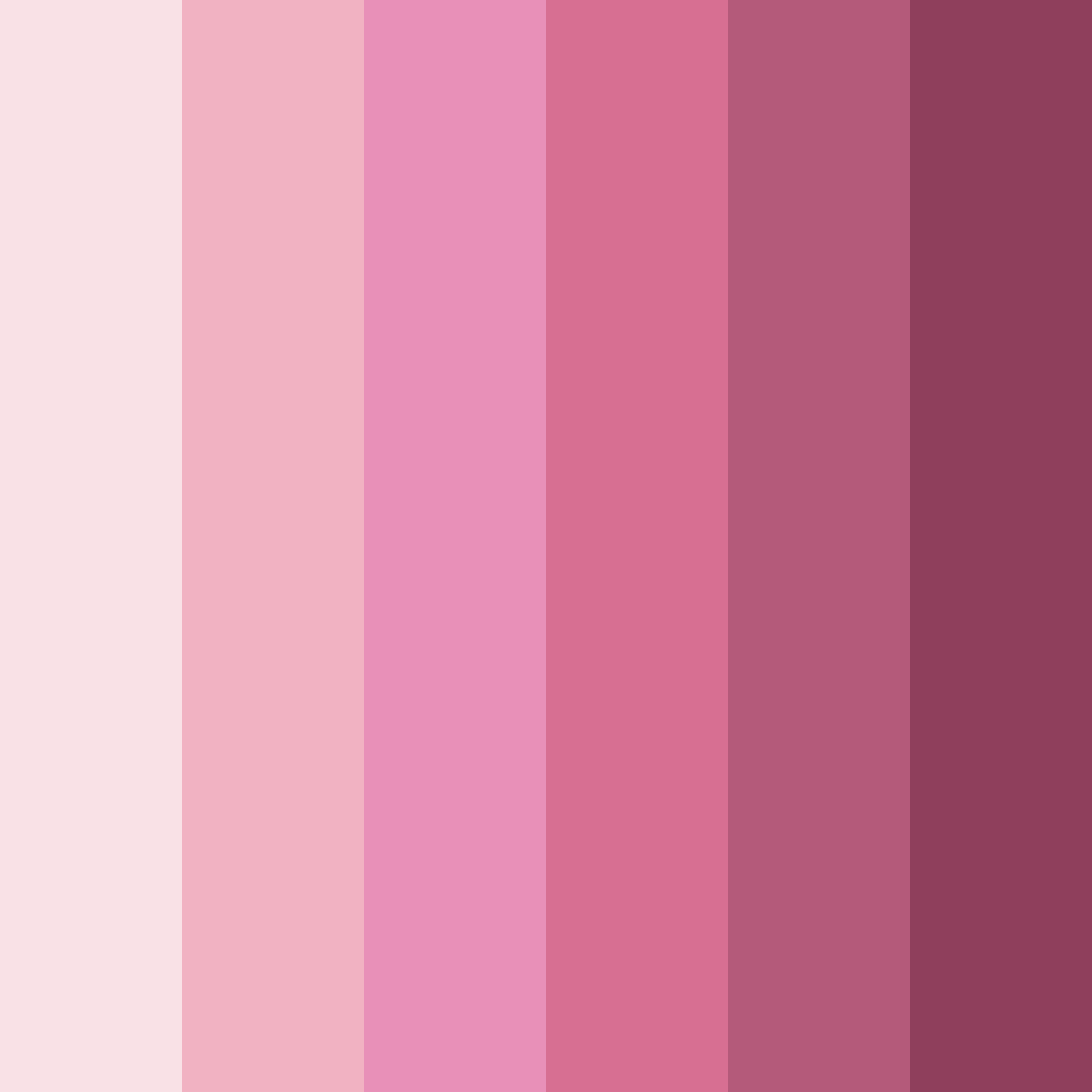 Download pink classy color palette PNG image (square)