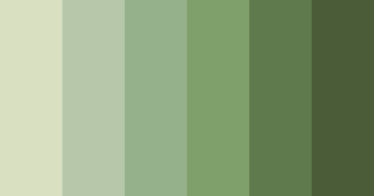 Download light green earth color palette PNG image (landscape)
