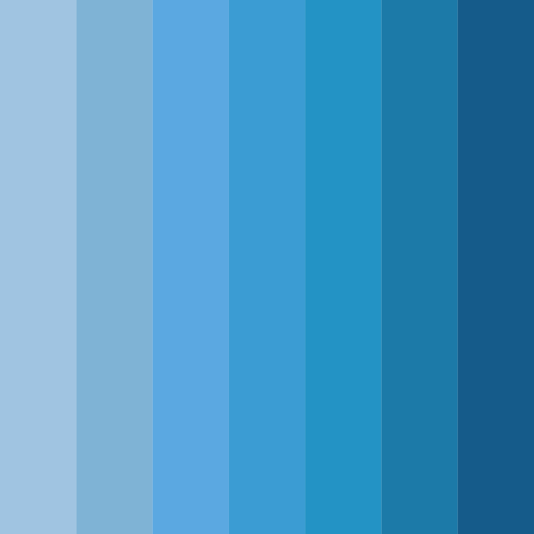 Download azure dreams color palette PNG image (square)