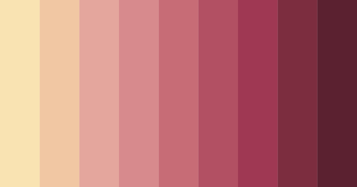 Download blushwood sunset color palette PNG image (landscape)