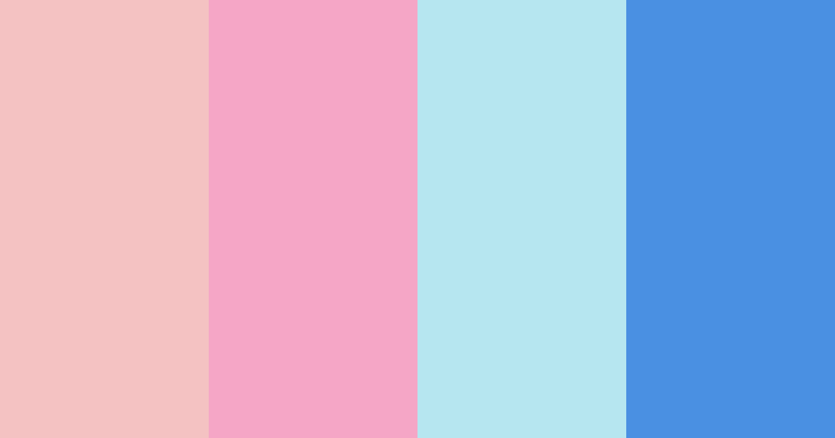 Download light pink blue color palette PNG image (landscape)