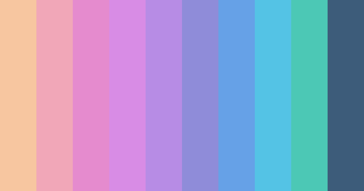 Download whispered hues color palette PNG image (landscape)