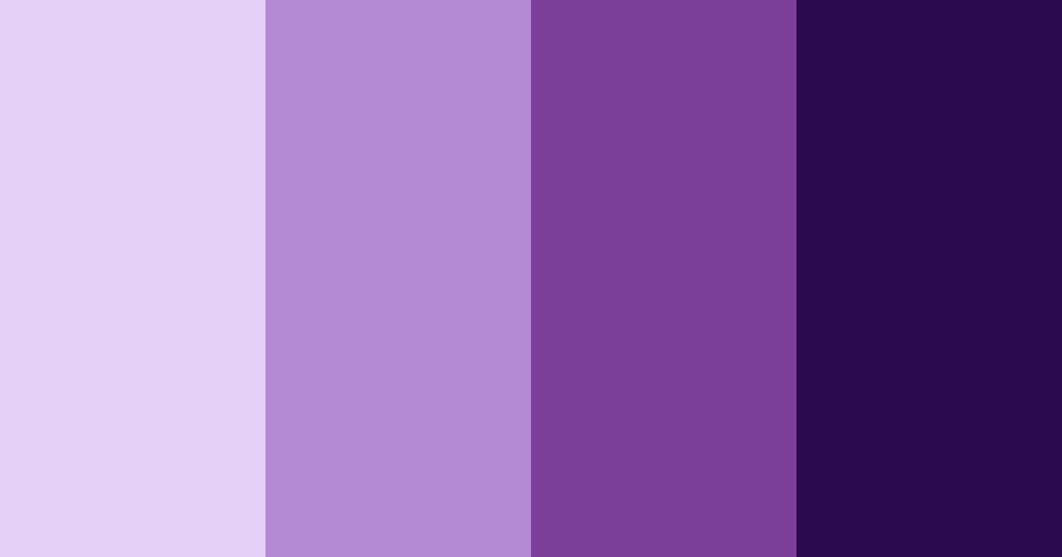 Download purple night color palette PNG image (landscape)