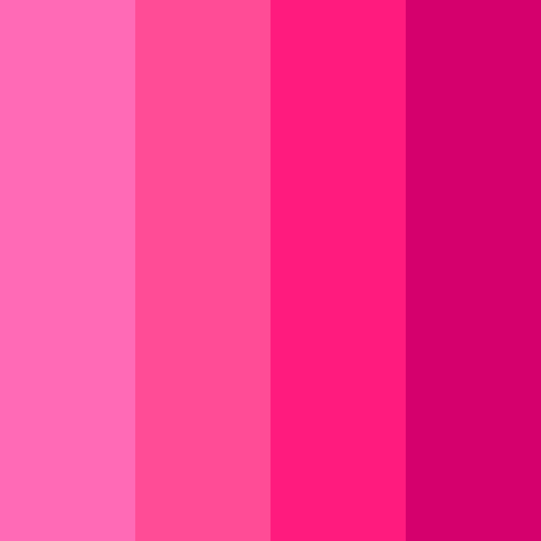 Download pink burst color palette PNG image (square)