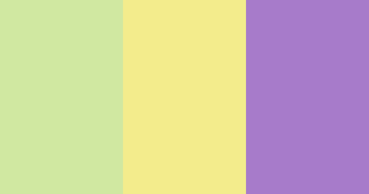 Download whimsical meadow color palette PNG image (landscape)