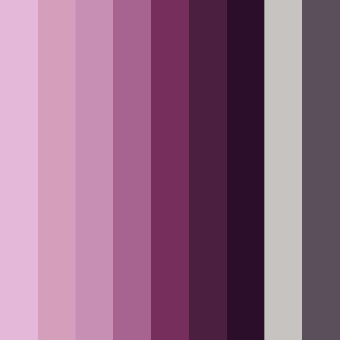 Download dark pink masquerade color palette PNG image (square)