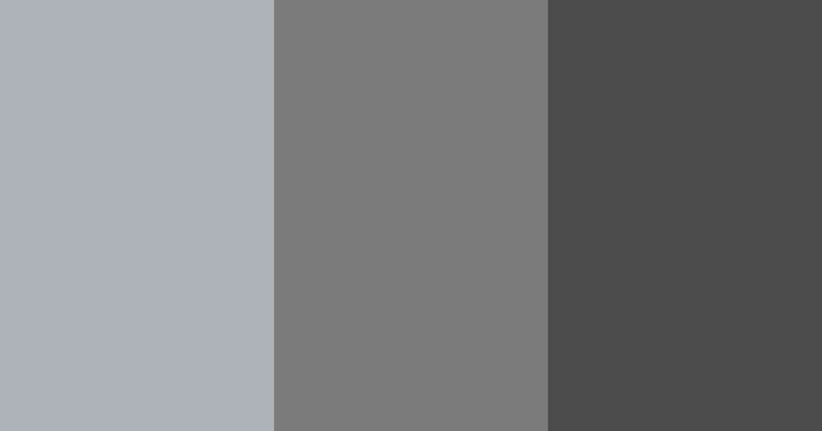 Download shades of charcoal color palette PNG image (landscape)