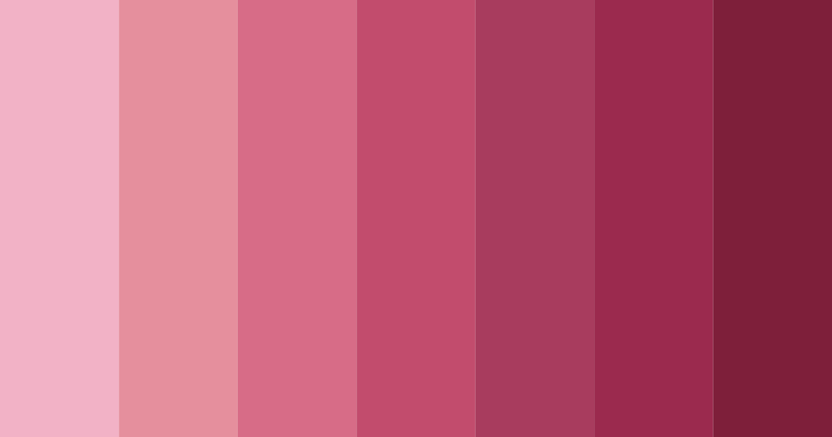 Download dark red strawberry color palette PNG image (landscape)