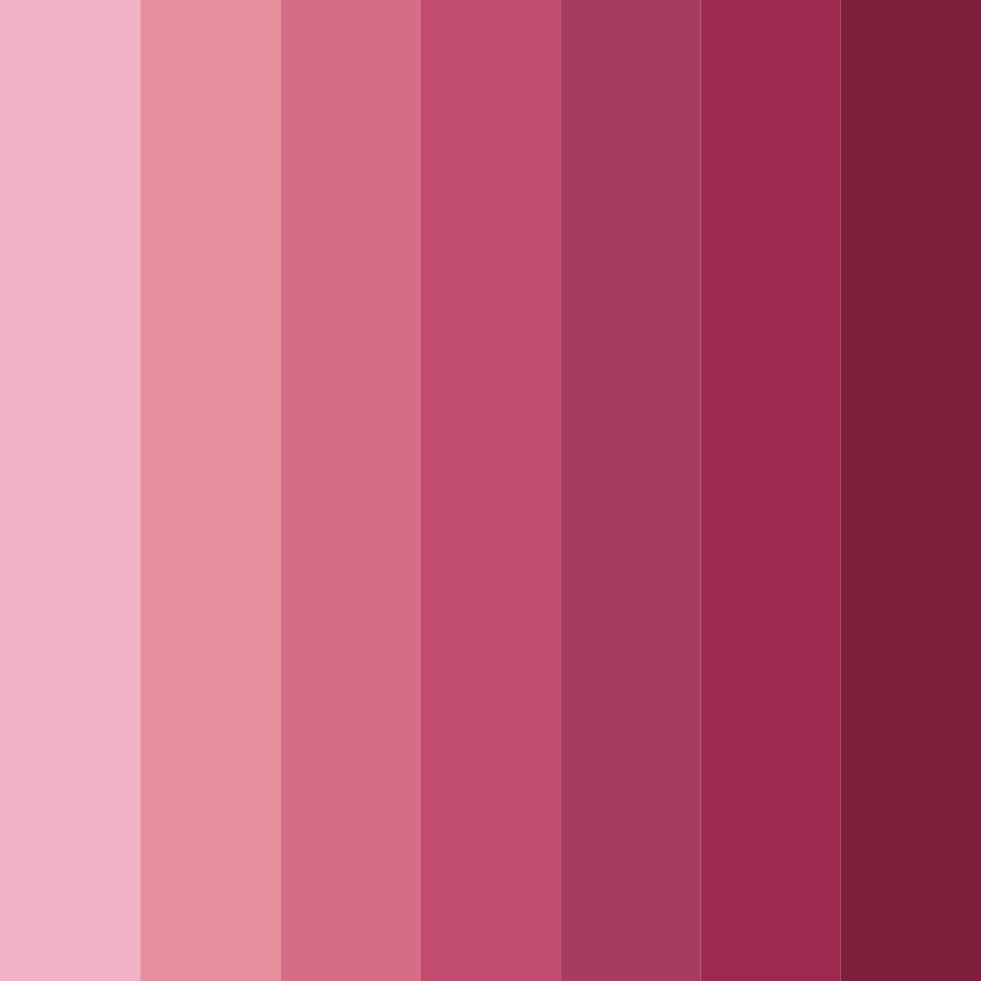 Download dark red strawberry color palette PNG image (square)