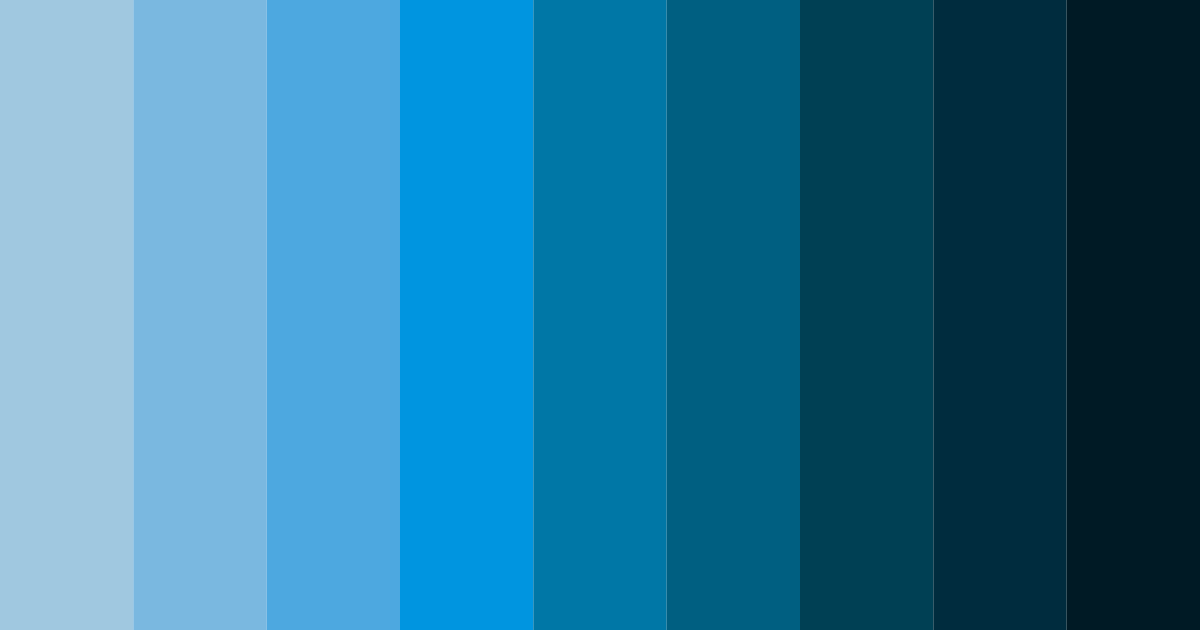 Download oceanic gaze color palette PNG image (landscape)