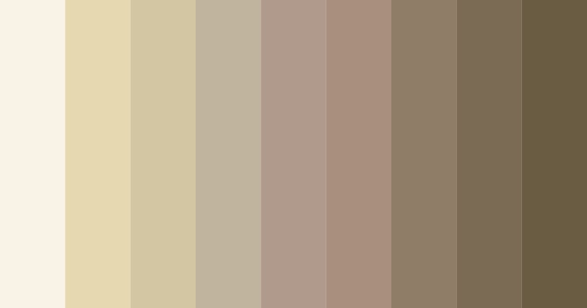 Download creamy cascades color palette PNG image (landscape)