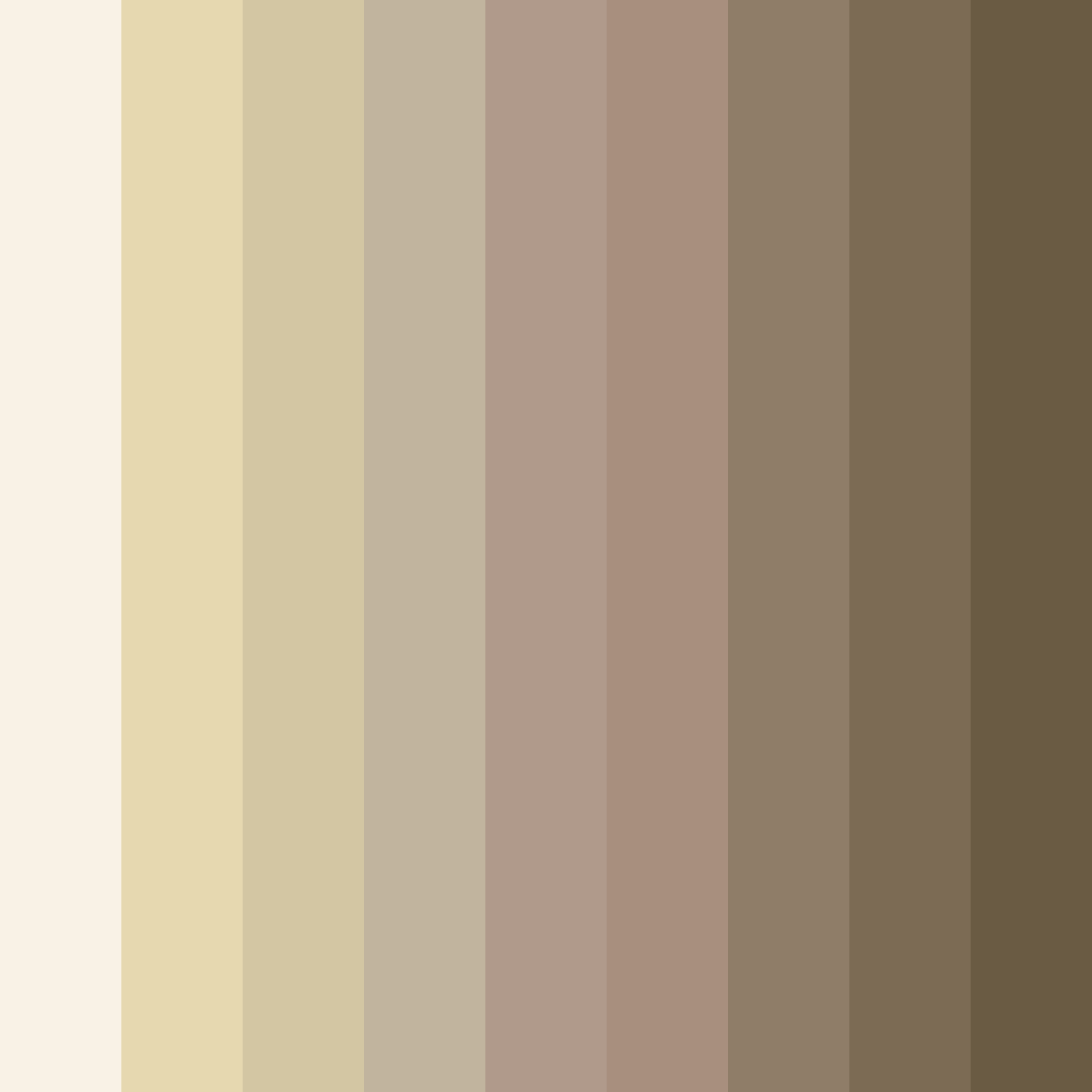 Download creamy cascades color palette PNG image (square)