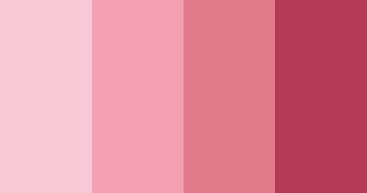 Download rosy horizon color palette PNG image (landscape)