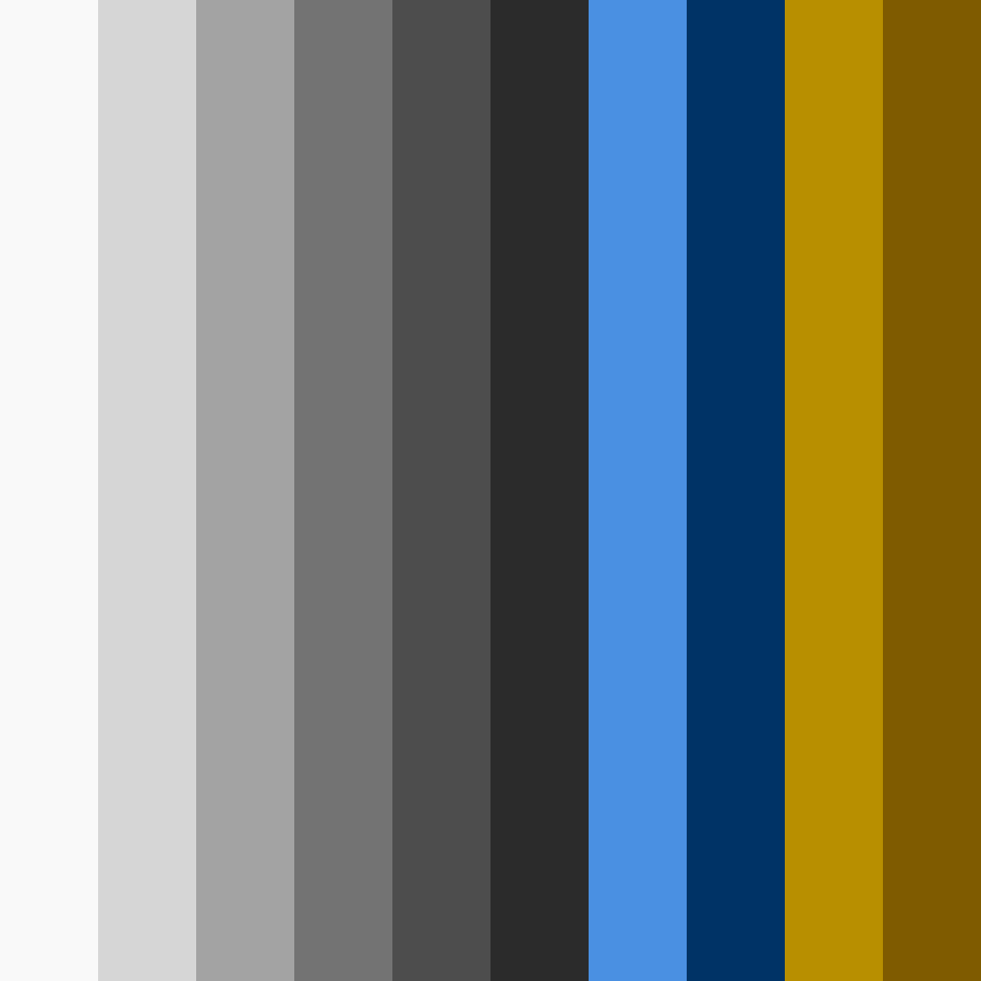 Download deep blue and gold color palette PNG image (square)